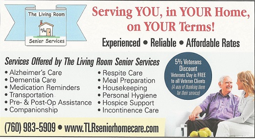 The Living Room - Senior Home Care 9828 Valle Vista Rd, Phelan California 92371
