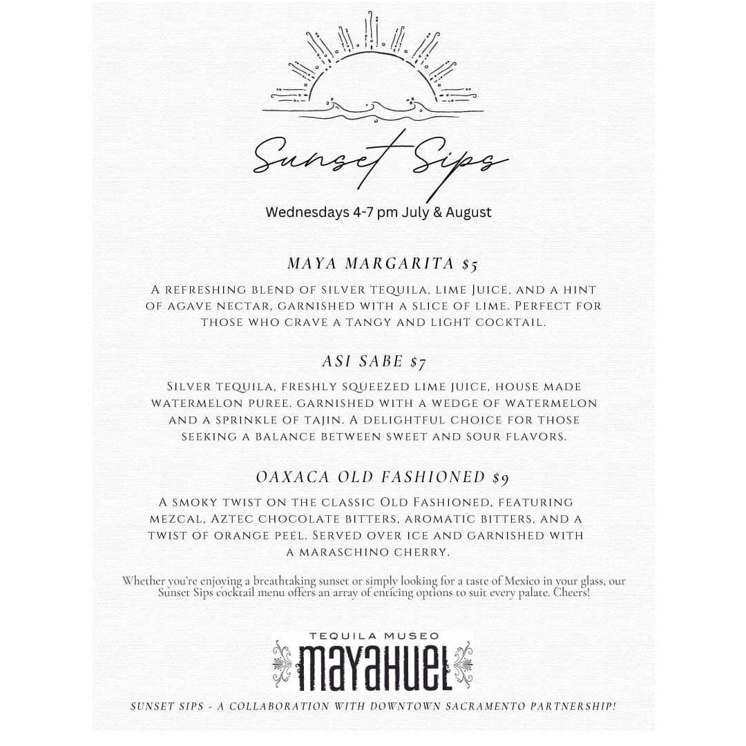 Maya's Kitchen by Chef Ramiro Menu