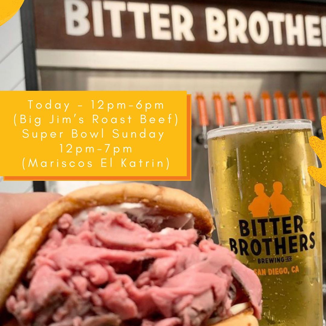 Bitter Brothers Brewing Co. Menu