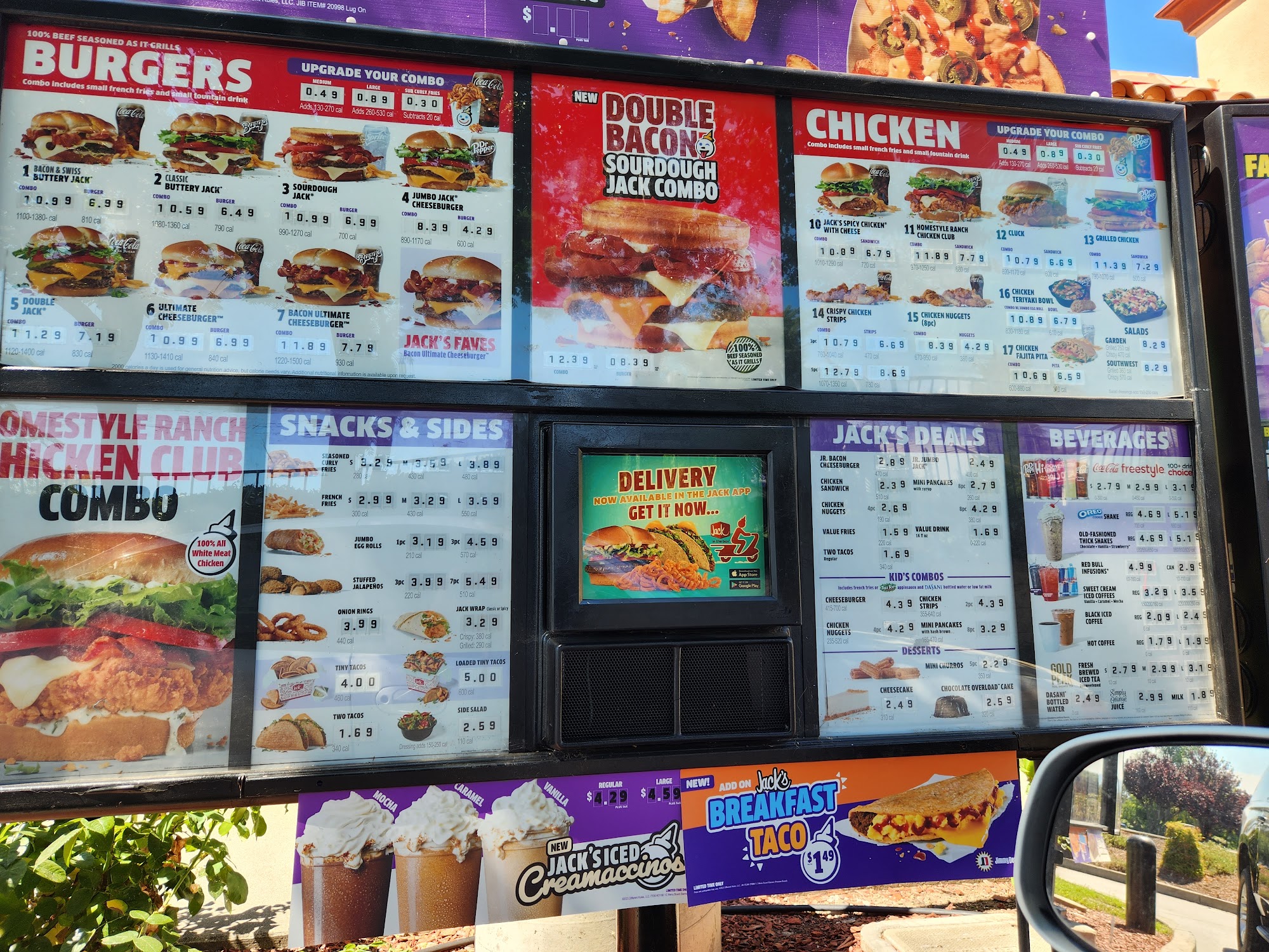 Jack In The Box Menu