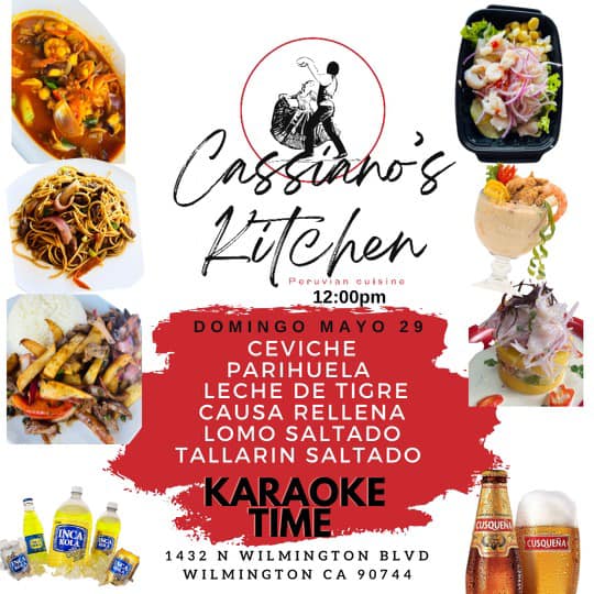 Cassiano's Kitchen Menu