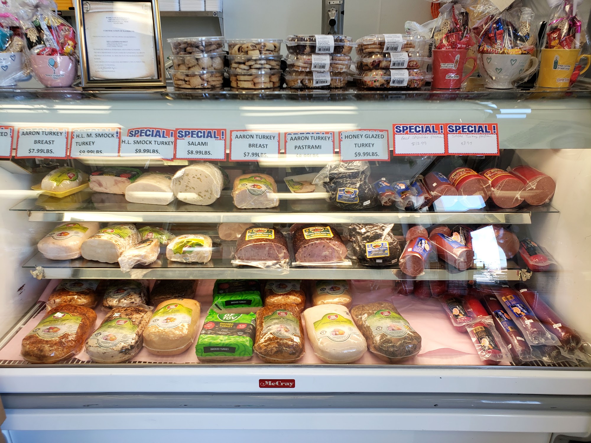 Mega Kosher Market Menu