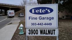 Pete's Garage - Boulder CO