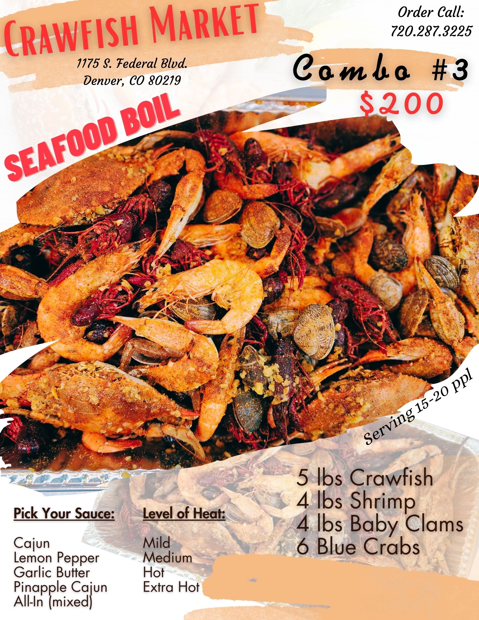 Crawfish Market Menu
