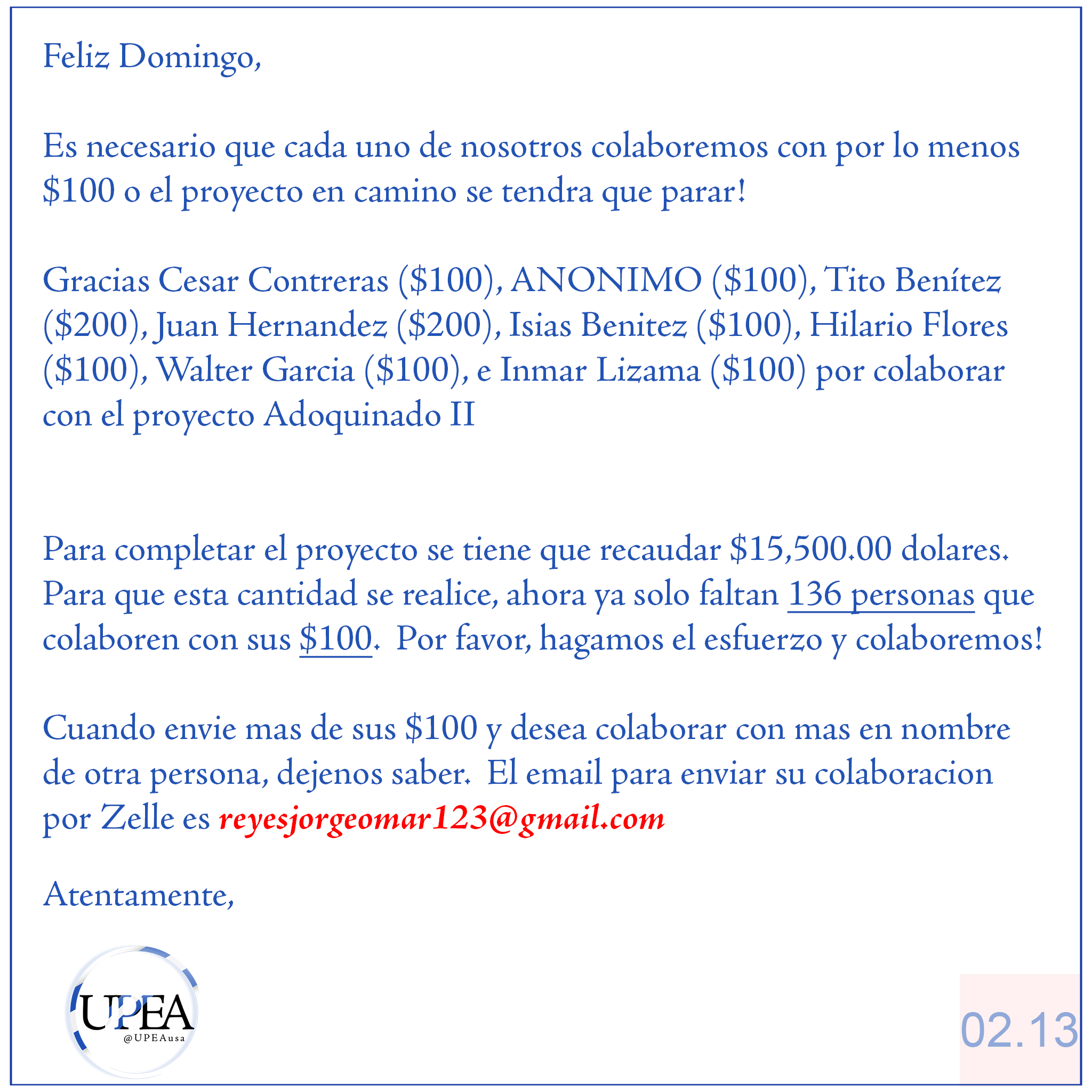 Photo credit: Facebook