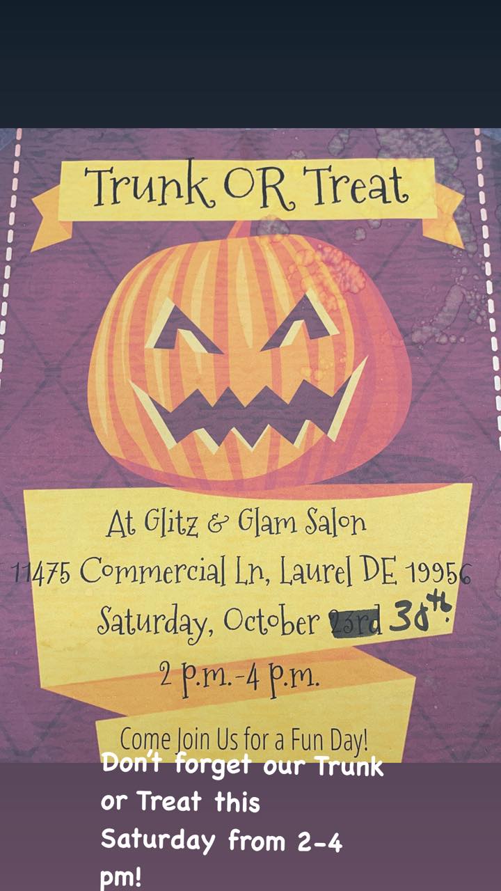 Glitz & Glam Salon & Spa 11475 Commercial Ln, Laurel Delaware 19956