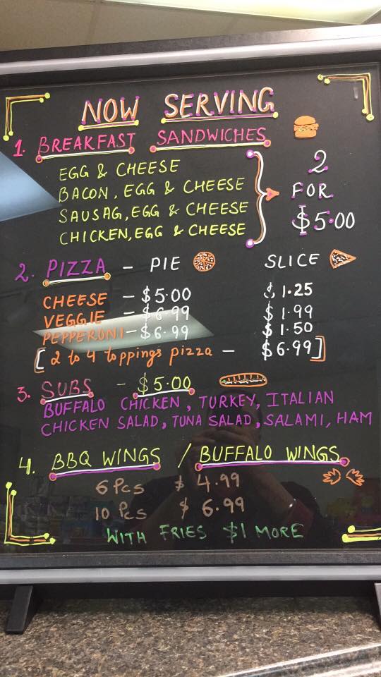 Franklin Deli & Grocery Menu