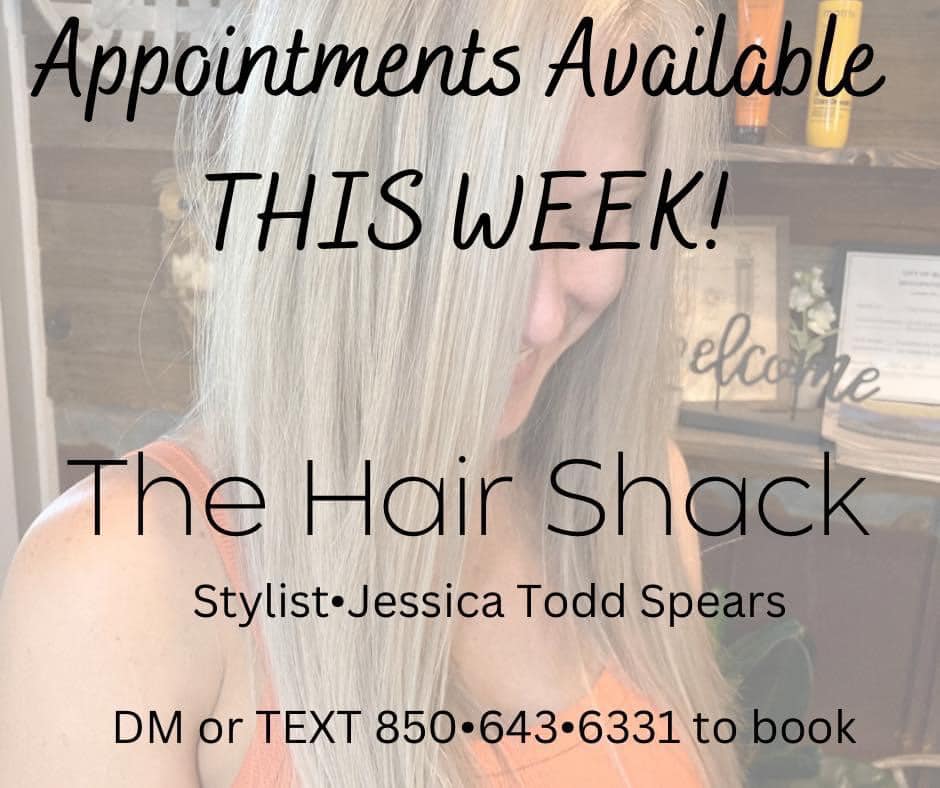 The Hair Shack Salon & Spa LLC 20187 Evans Ave, Blountstown Florida 32424