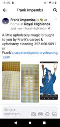 Franks Carpet & Upholstery Cleaning