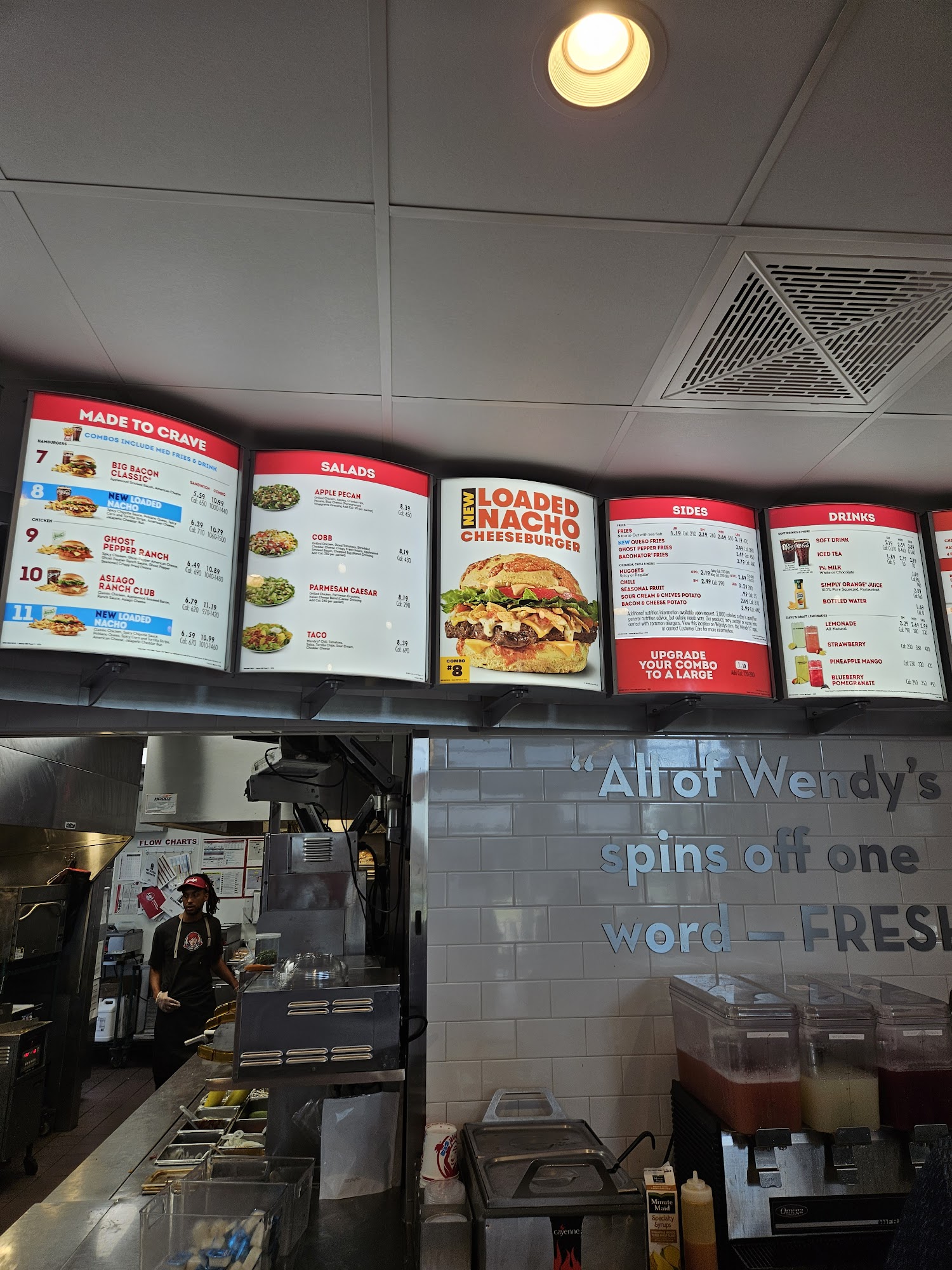 Wendy's Menu