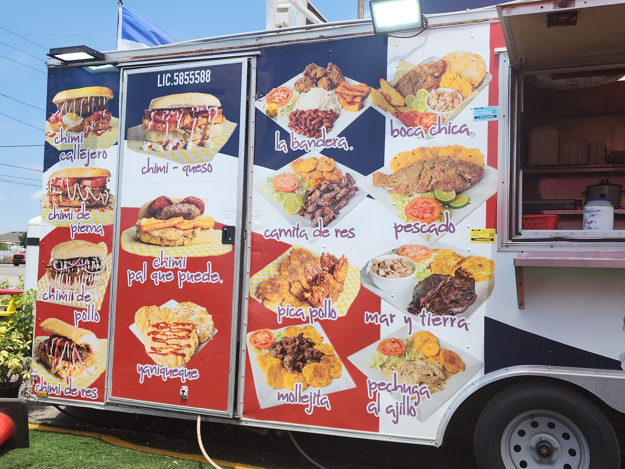 Caribbean Sazón Menu