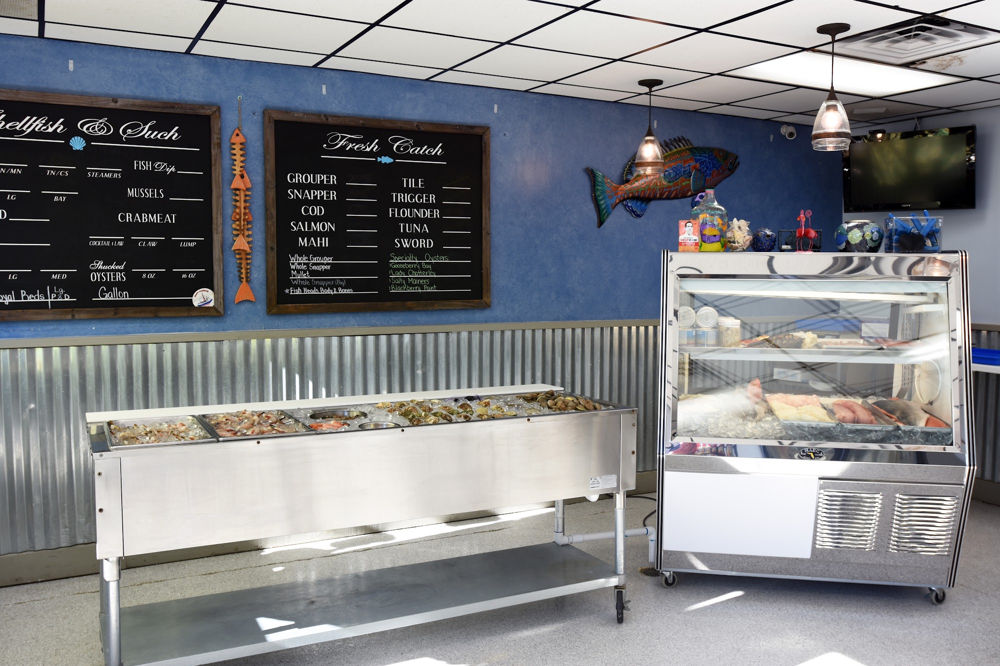 Oyster Co-Op Seafood Market Menu