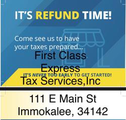 First Class Tax Services