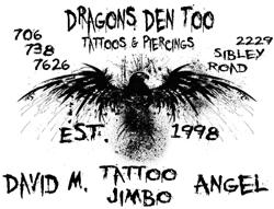 Dragon's Den Tattoo