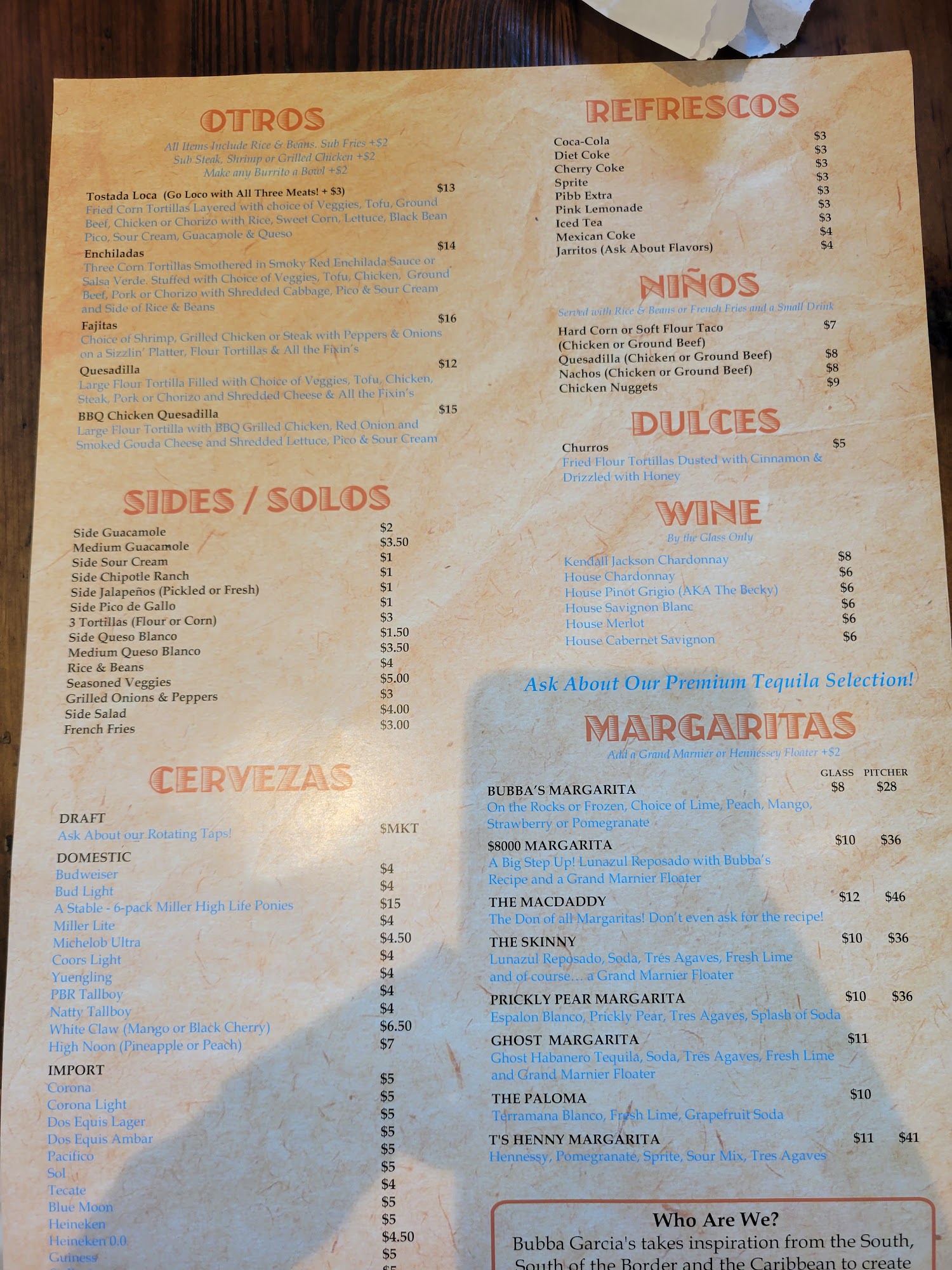 Bubba Garcia's, Brunswick Menu, Reviews (55), Photos (23) Restaurantji