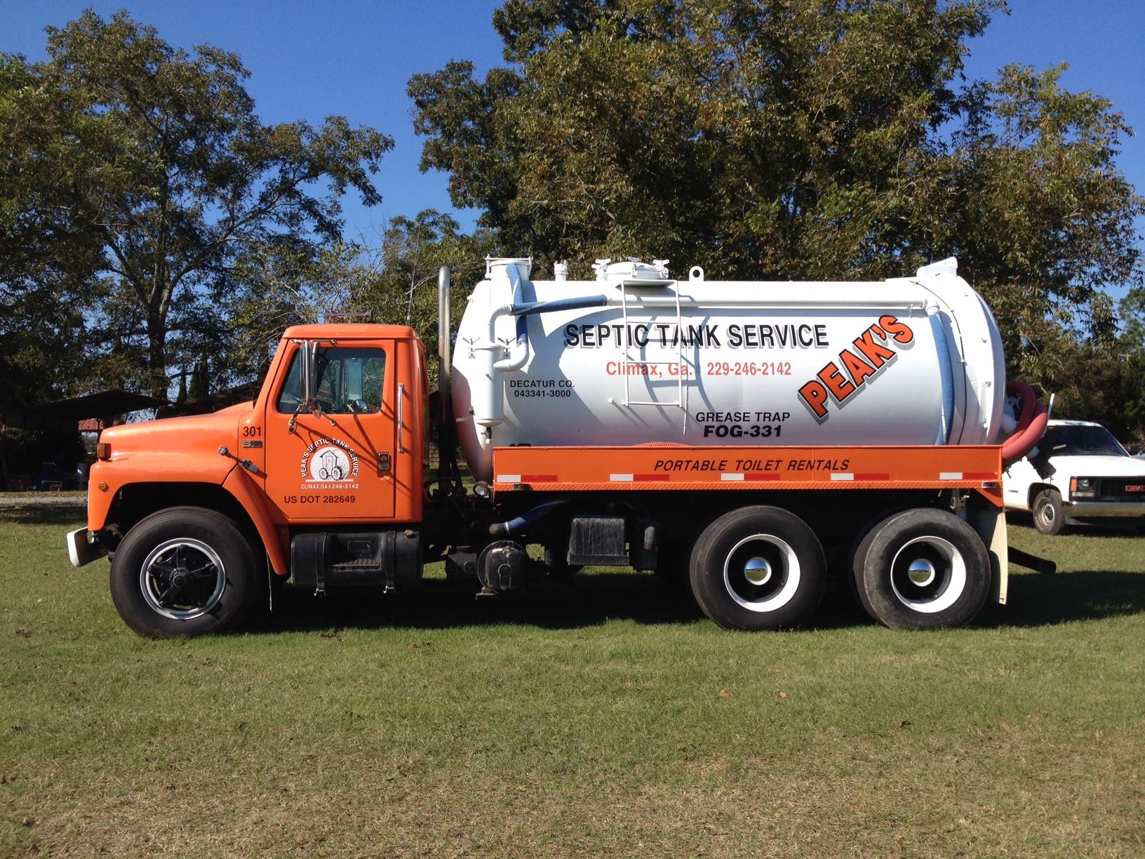 Peaks Septic Tank Services 295 Phillips-Pope Rd, Climax Georgia 39834