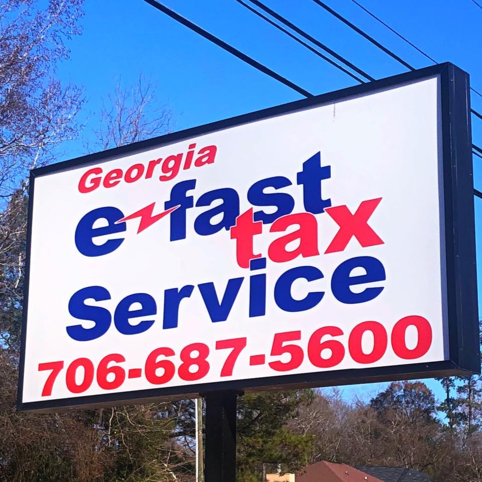 Georgia E Fast Tax Services 102 E 14th Ave A, Cordele Georgia 31015