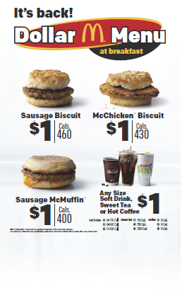 McDonald's Menu