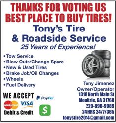 Tony's Tire & Road Service, Inc