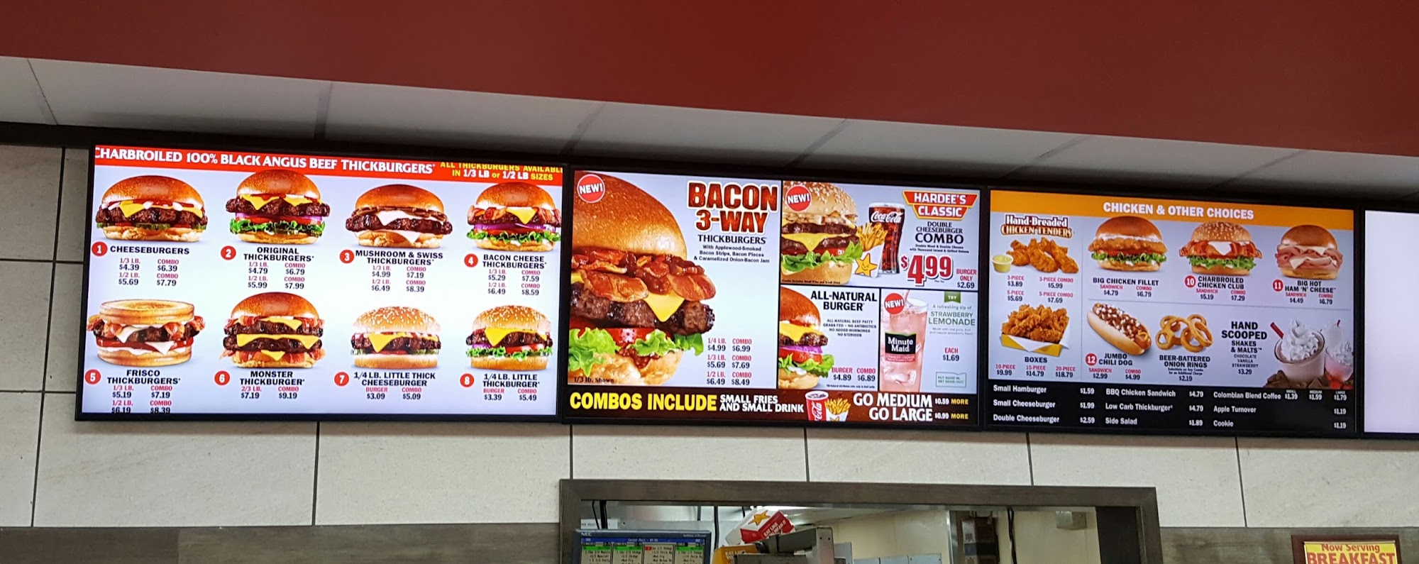 Hardee’s Menu