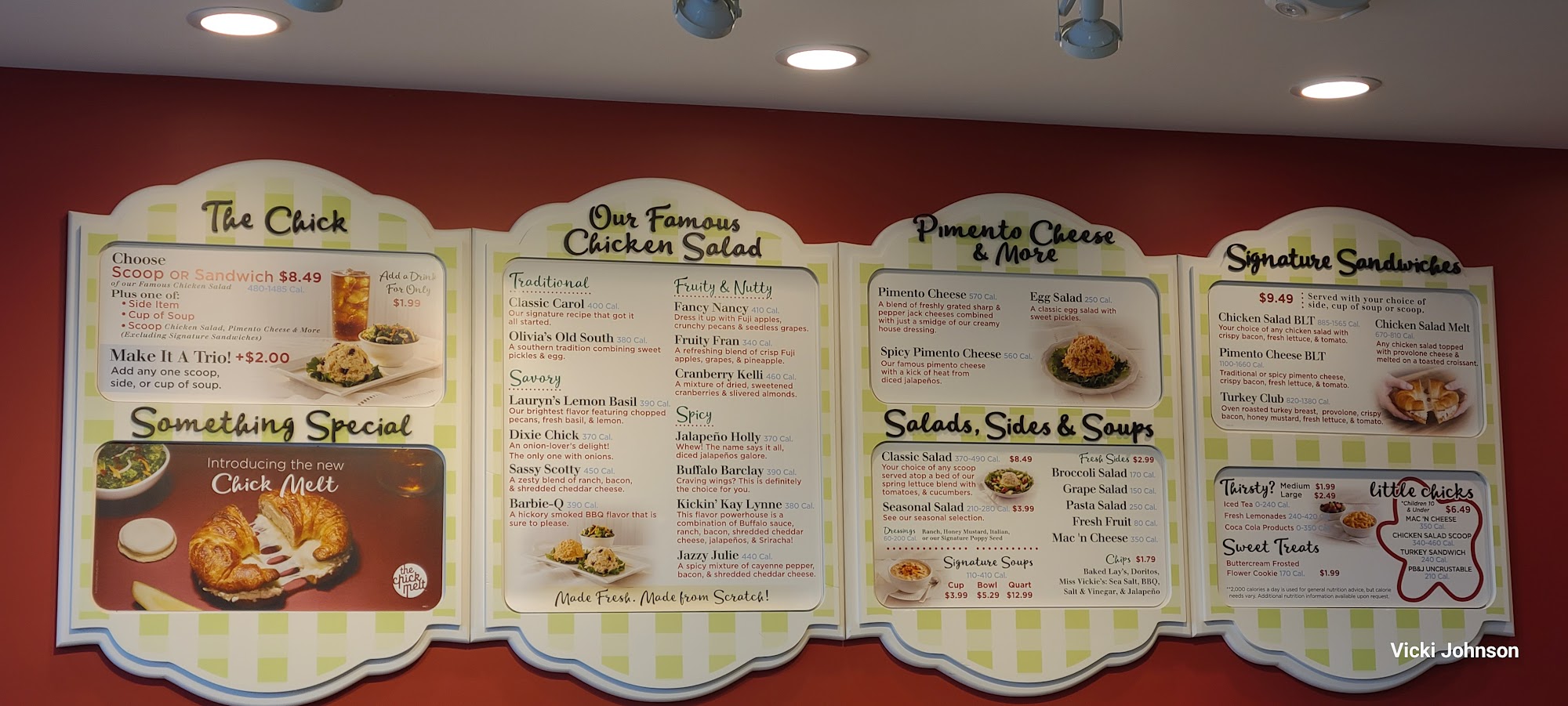 Chicken Salad Chick Menu