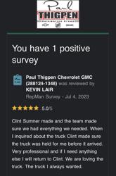 Paul Thigpen Chevrolet GMC