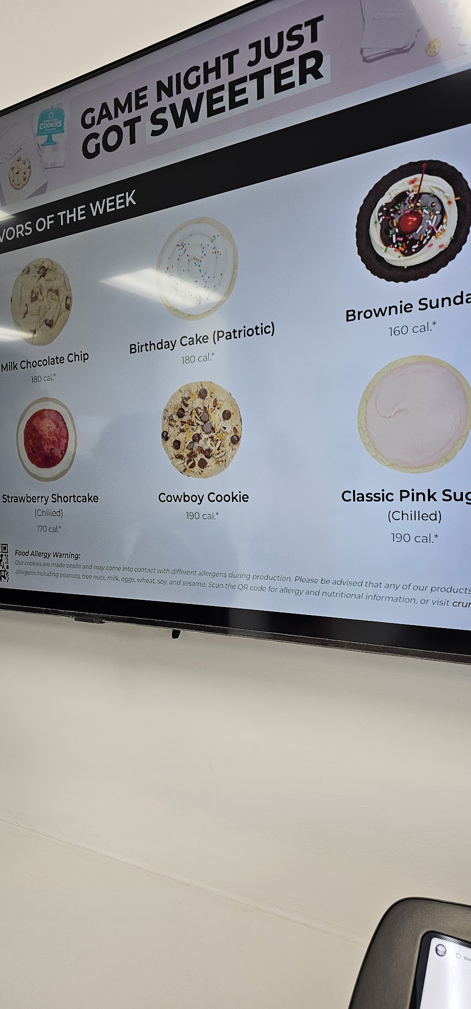 Crumbl - Warner Robins Menu