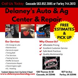 Delaney's Auto & AG Center & Repair, Inc.