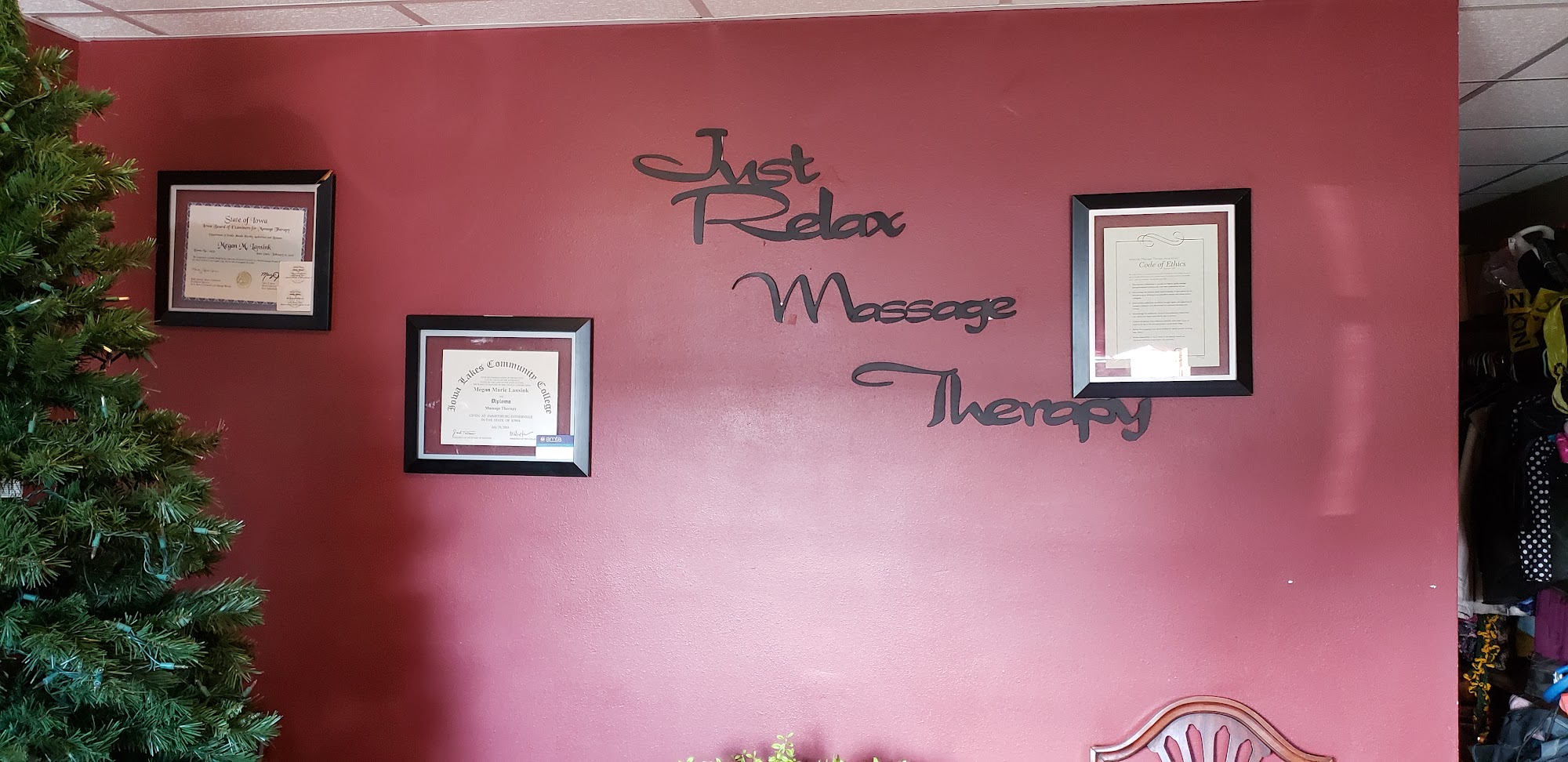 Just Relax Massage Therapy 409 Forrest Ave, Ida Grove Iowa 51445