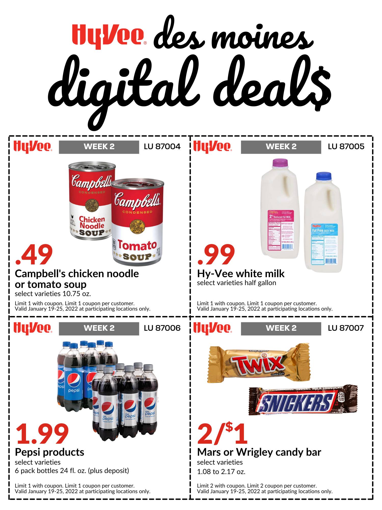 Hy-Vee Market Grille Menu