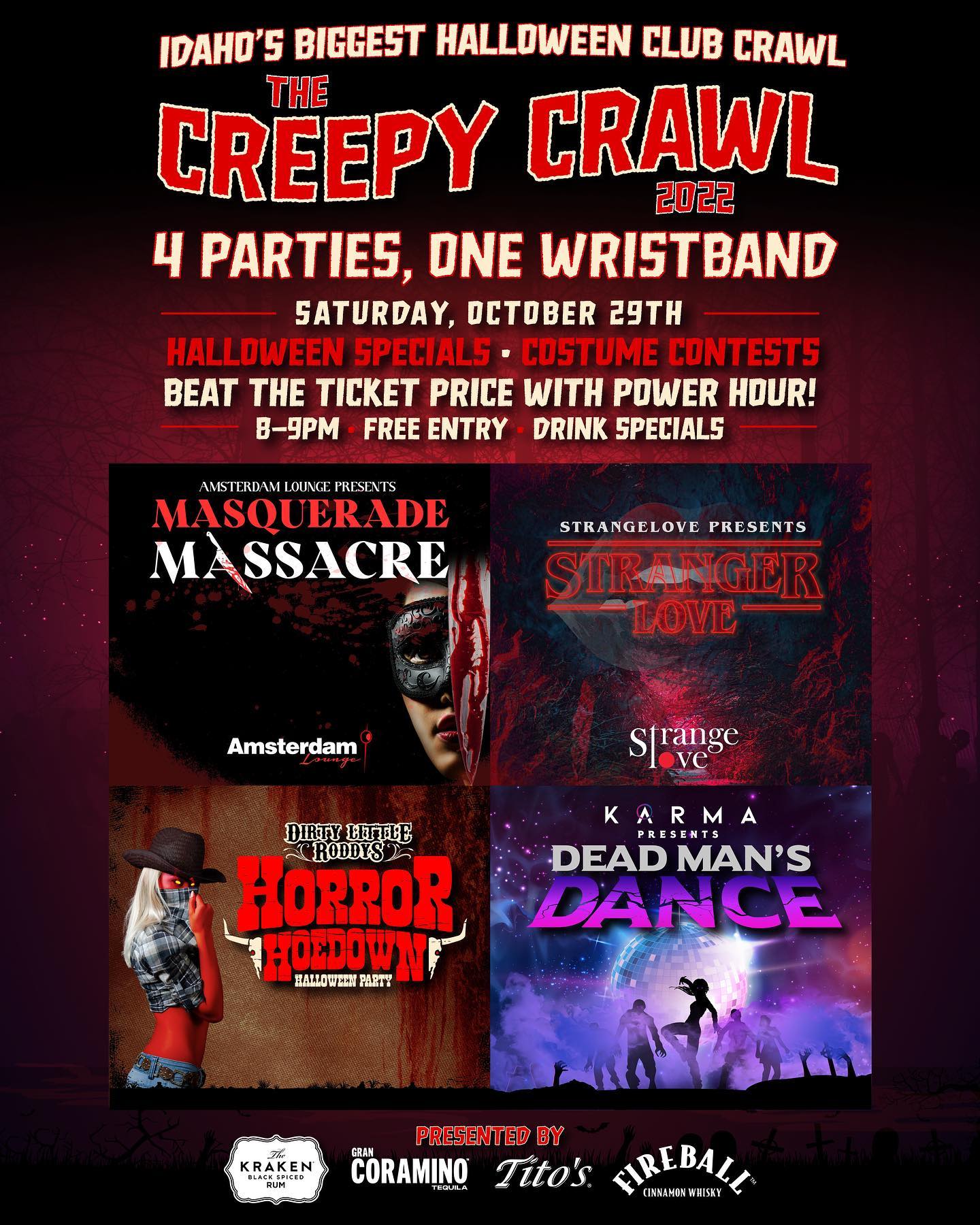 Dirty Little Roddy's Menu