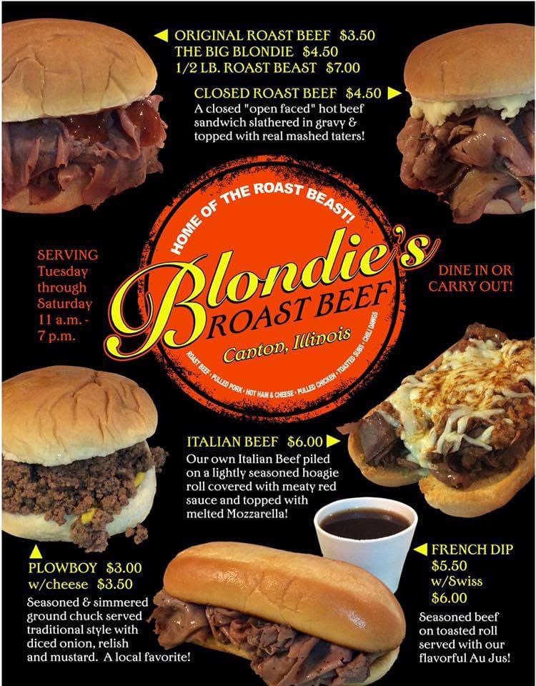 Blondie’s Roast Beef, Canton Menu, Reviews, Photos Restaurantji