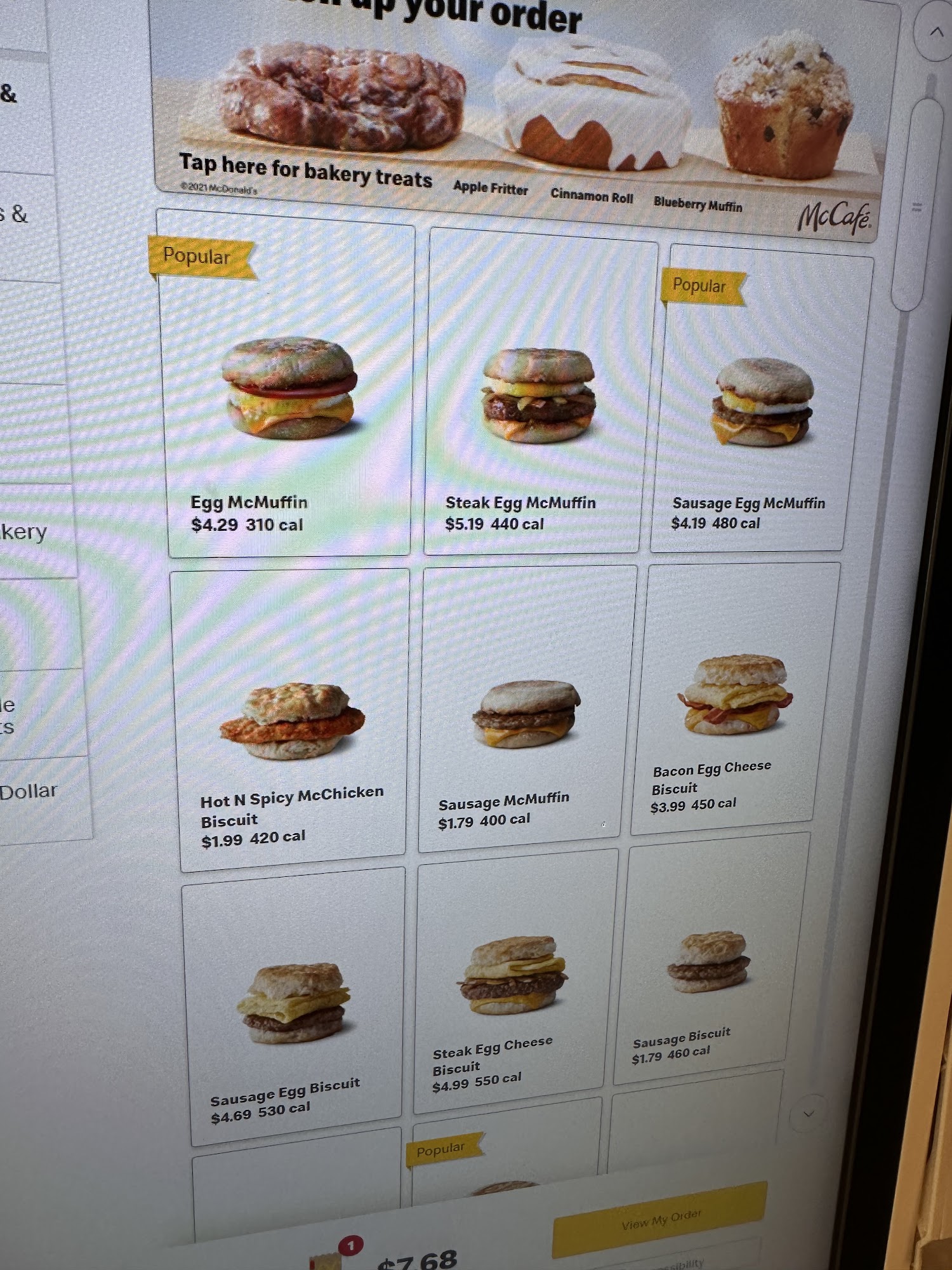 McDonald's Menu