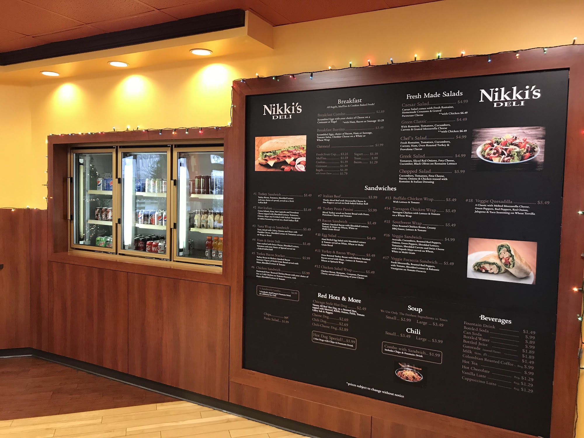 Nikki's Deli Menu