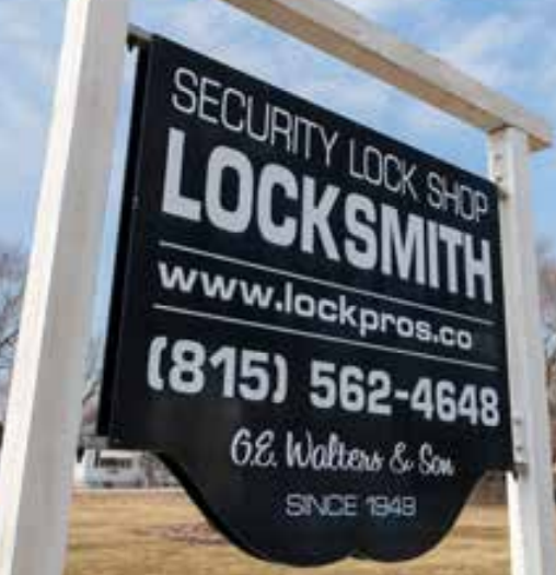 Security Lock, Inc. 1001 1st Ave, Rochelle Illinois 61068