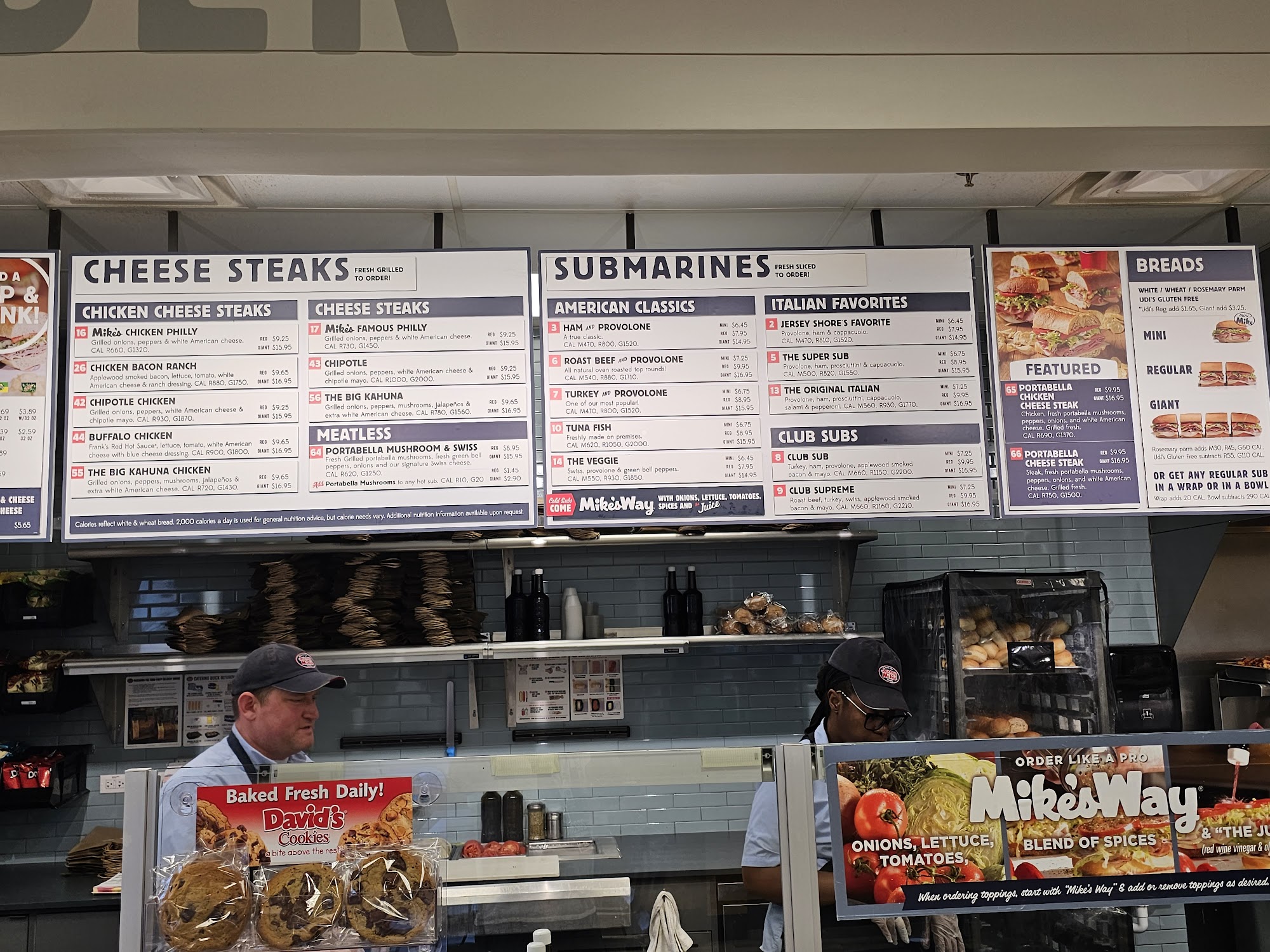 Jersey Mike's Subs Menu