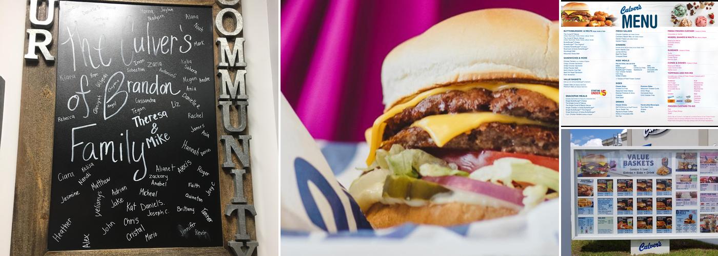 Culver’s Menu