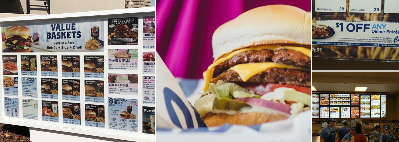 Culver’s Menu