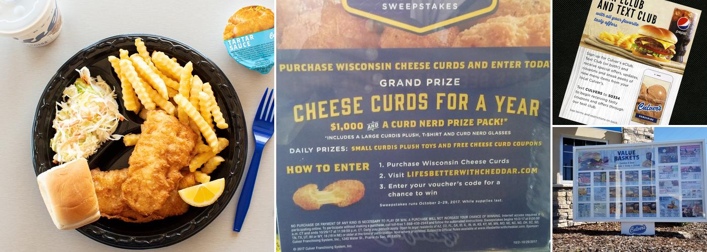 Culver’s Menu