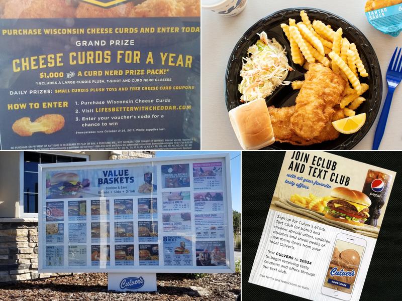 Culver’s Menu