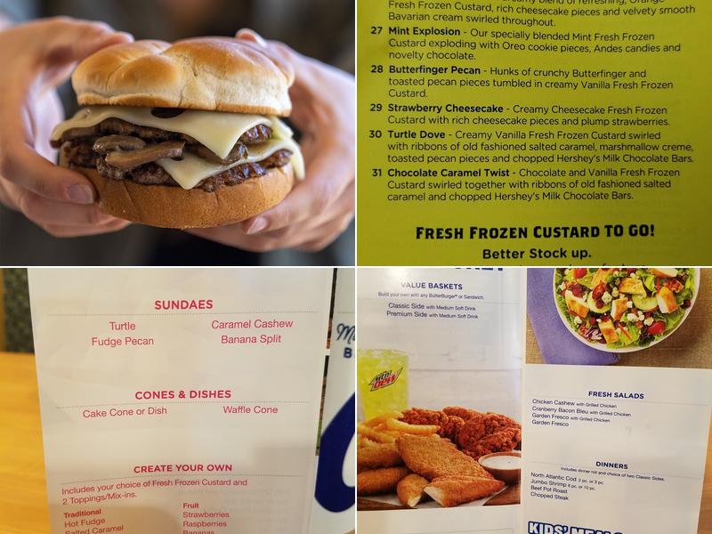 Culver’s Menu