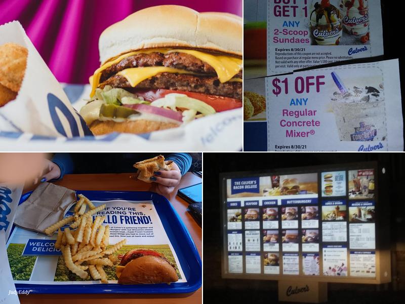 Culver’s Menu