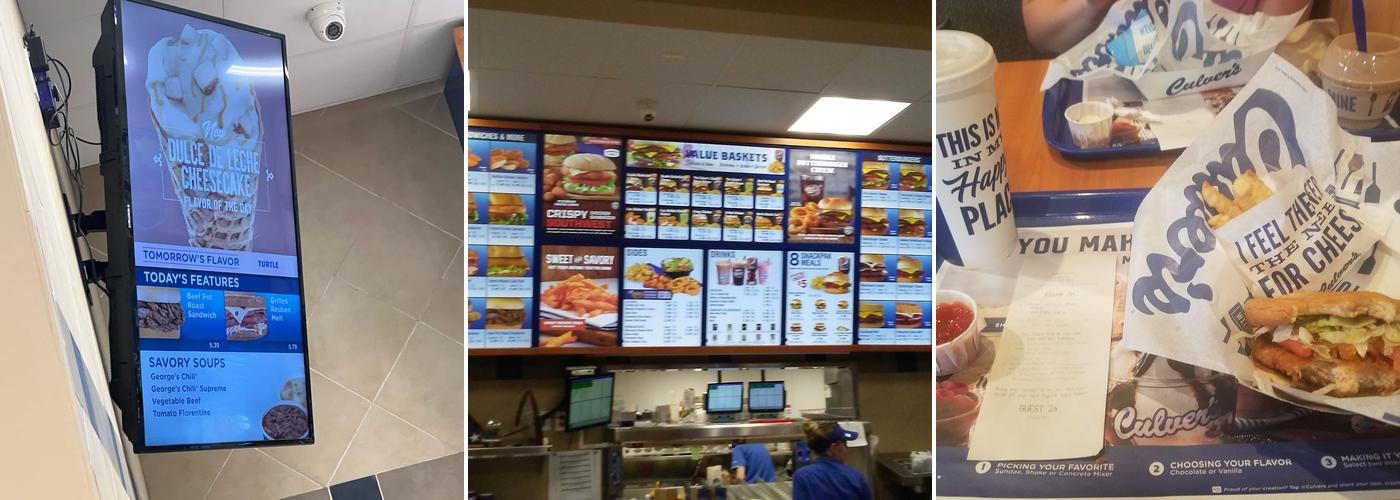 Culver’s Menu