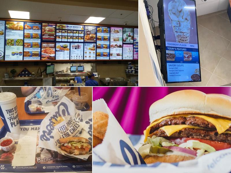 Culver’s Menu