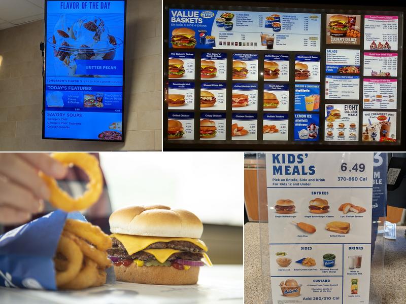 Culver’s Menu