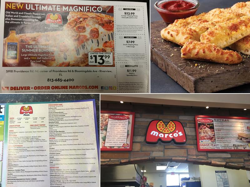 Marco's Pizza Menu