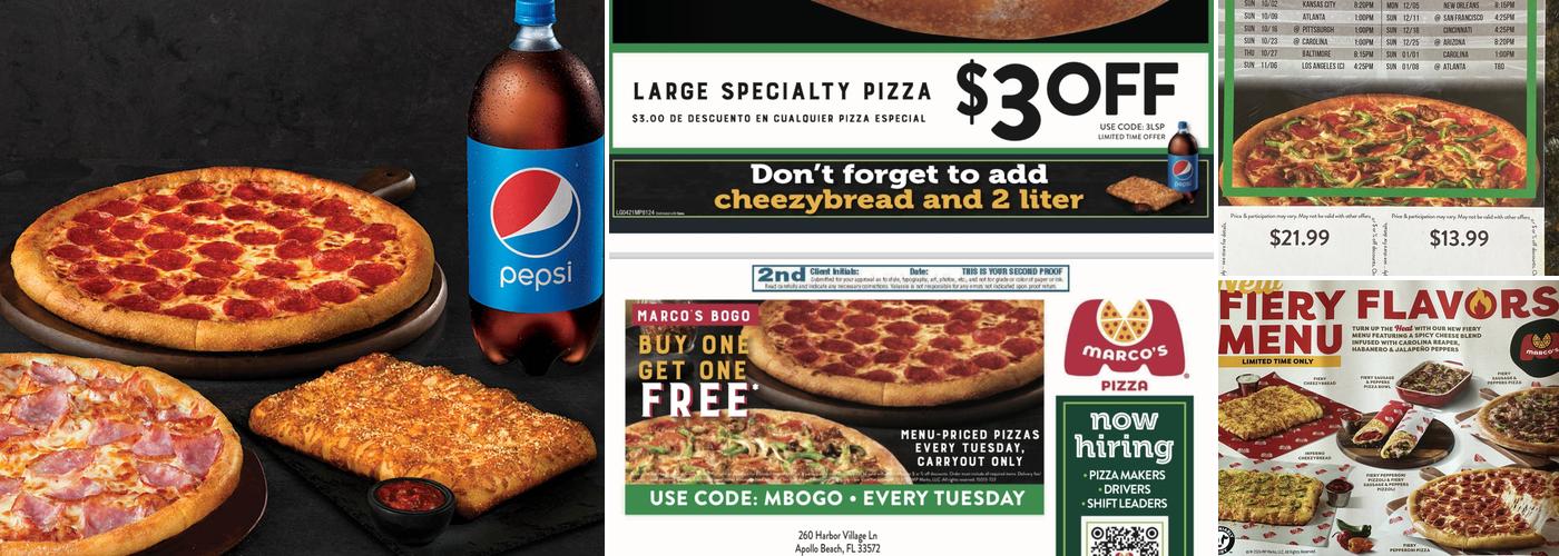 Marco's Pizza Menu