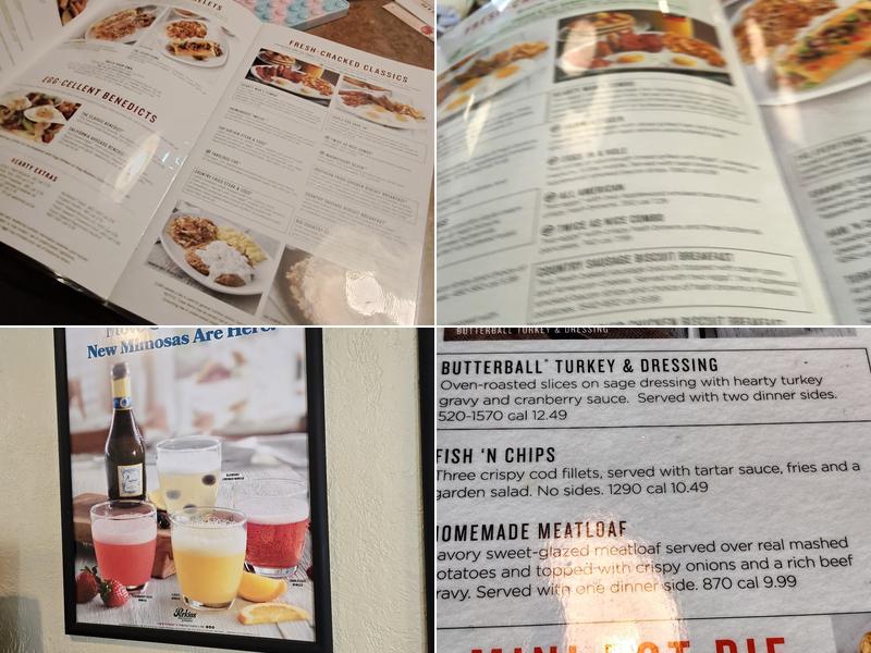 Perkins Restaurant & Bakery Menu