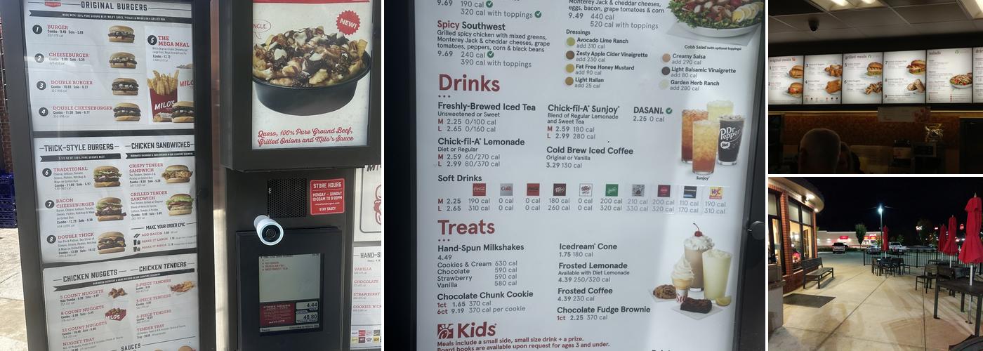 Chick-fil-A Menu