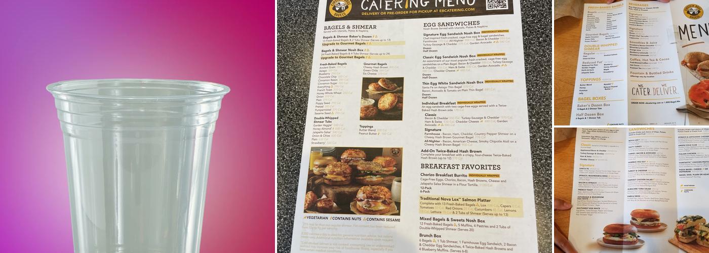 Einstein Bros. Bagels Menu